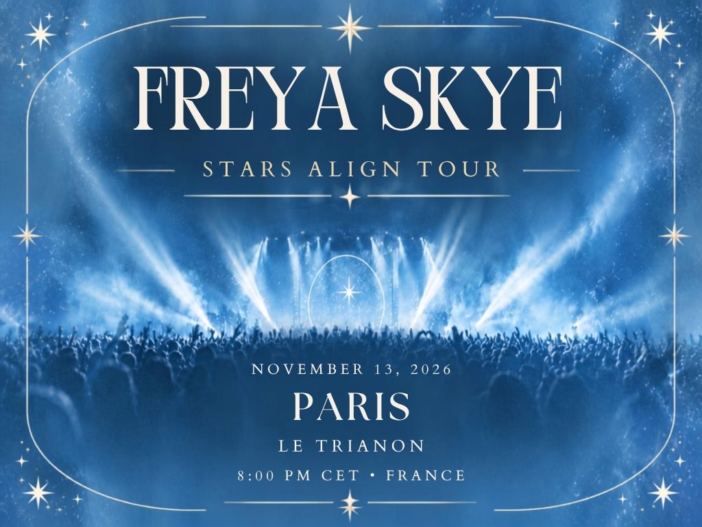 Freya Skye Paris Concert 2026 | Salle Pleyel Billetterie