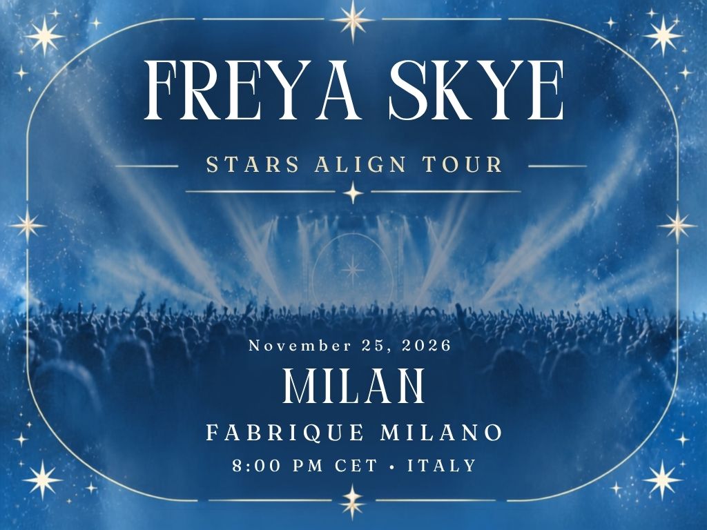 Freya Skye Milan Concert 2026 | Fabrique Tickets