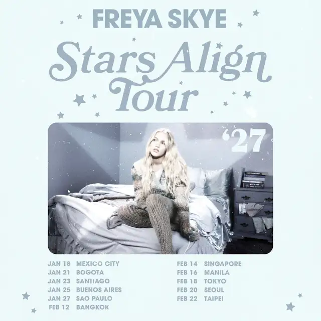 Freya Skye Stars Align Tour 2027